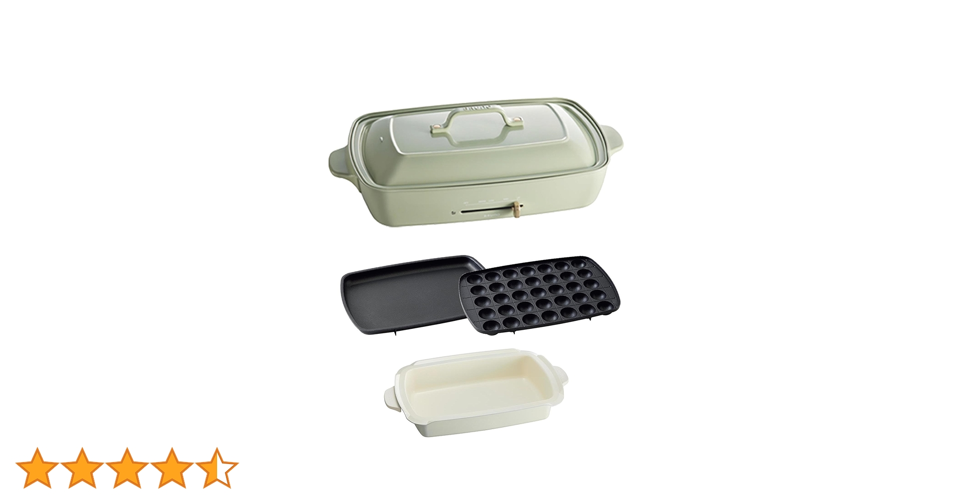 Amazon | BRUNO ブルーノ ホットプレート グランデ サイズ 本体